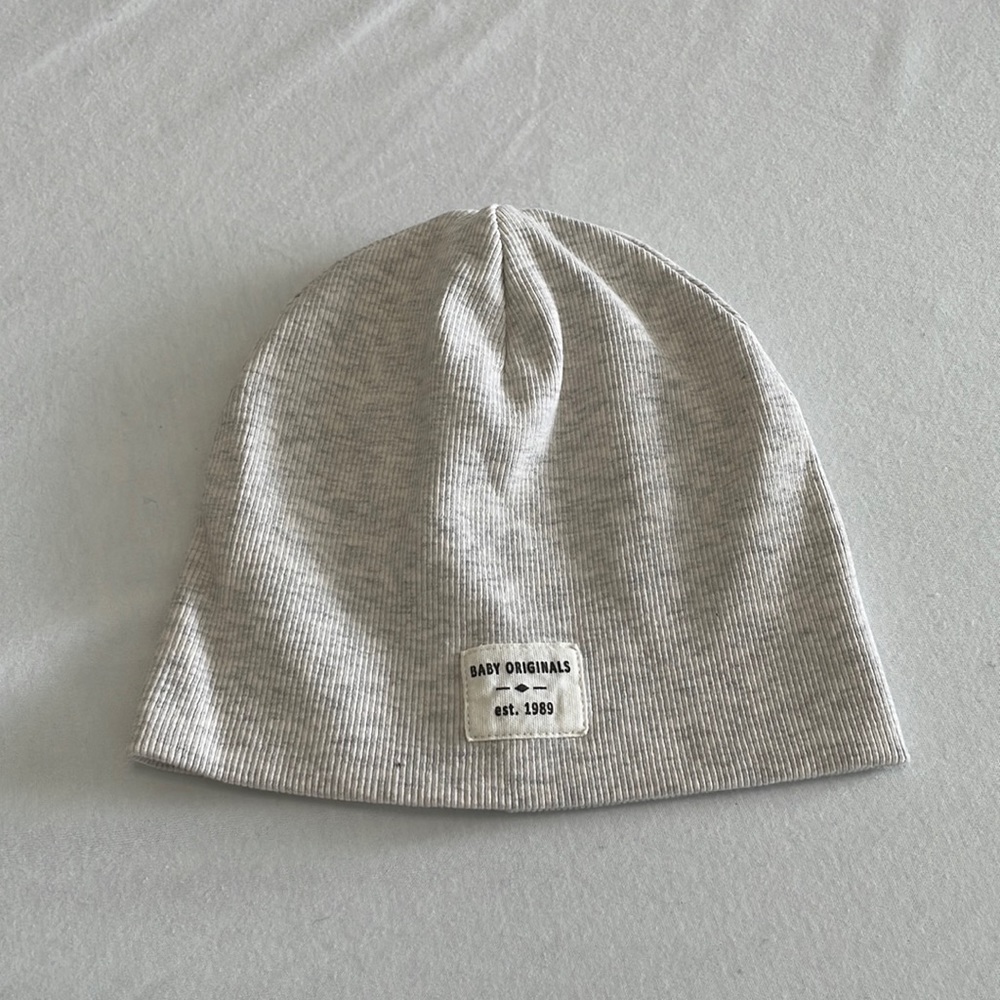 Baby beanie ribbed